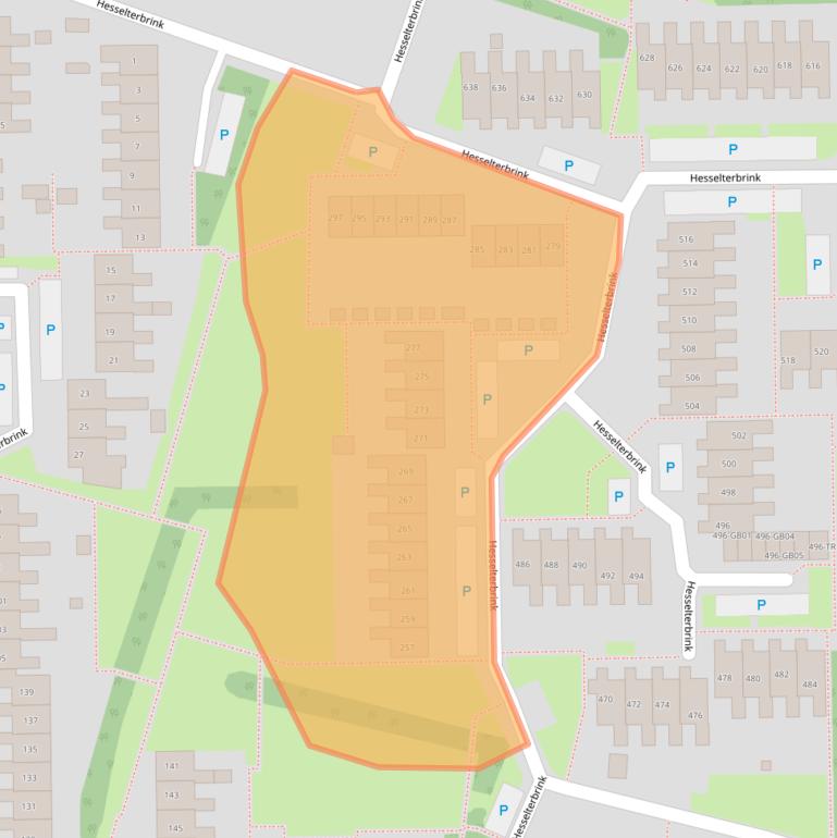 Kaart van postcodegebied 7812CJ.