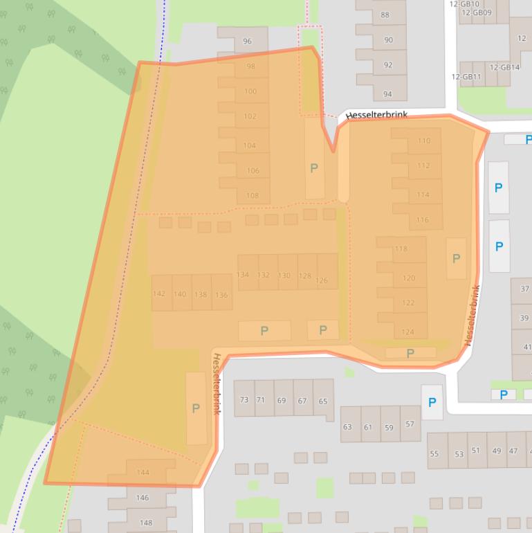 Kaart van postcodegebied 7812EC.