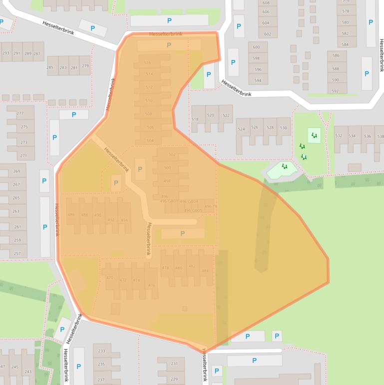 Kaart van postcodegebied 7812EM.