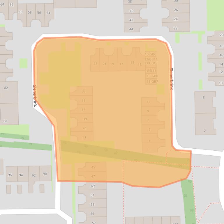Kaart van postcodegebied 7812HA.