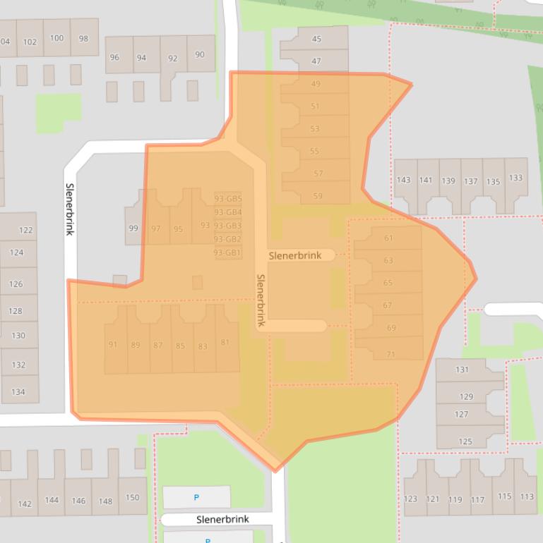 Kaart van postcodegebied 7812HB.