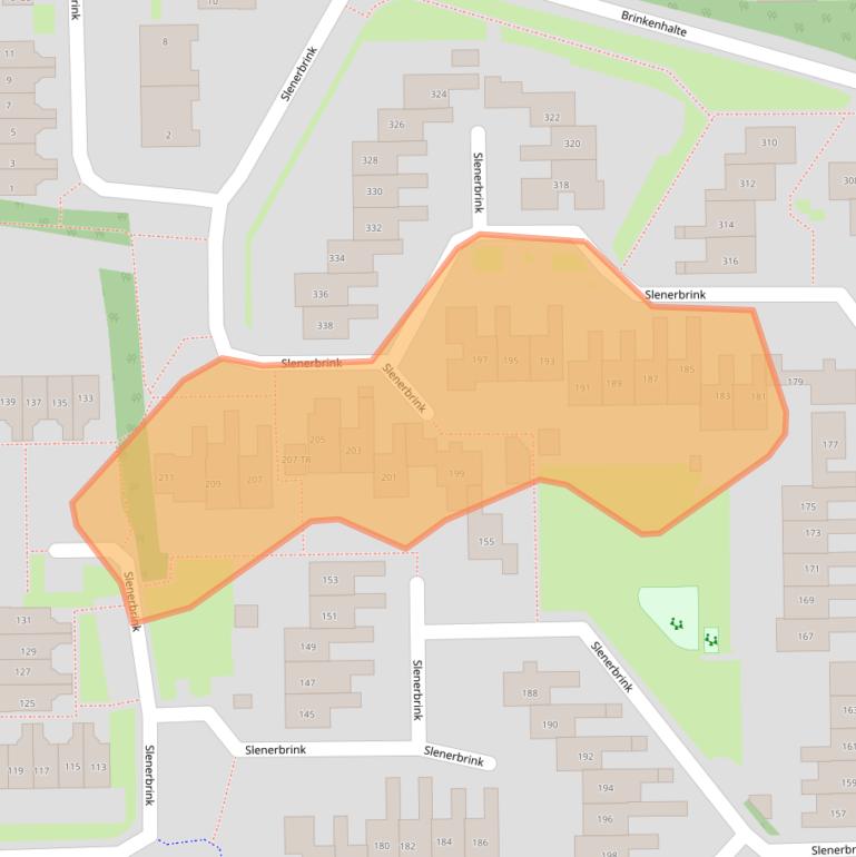 Kaart van postcodegebied 7812HR.