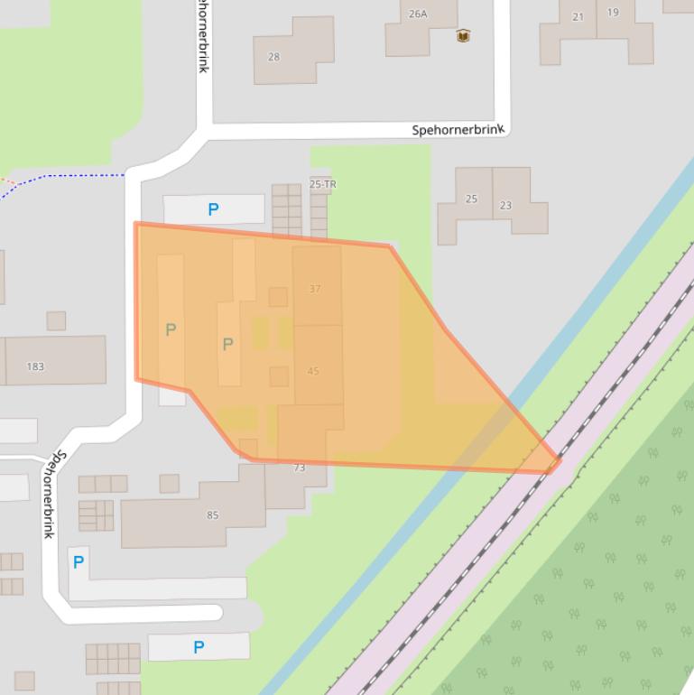 Kaart van postcodegebied 7812KC.