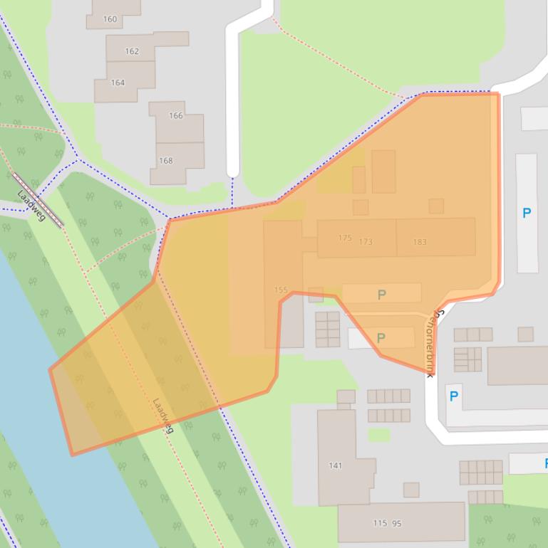 Kaart van postcodegebied 7812KG.