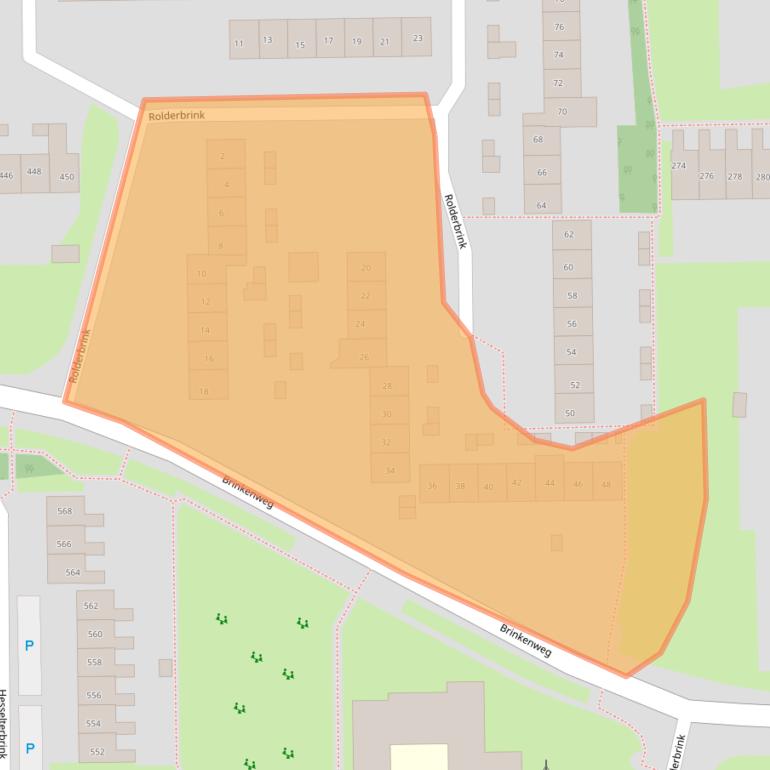 Kaart van postcodegebied 7812PH.