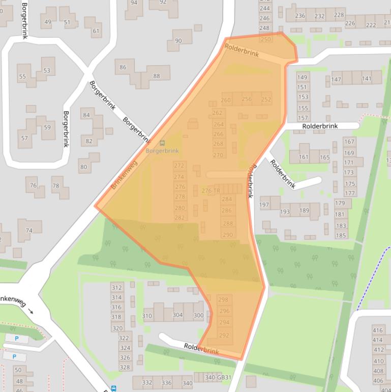 Kaart van postcodegebied 7812PN.
