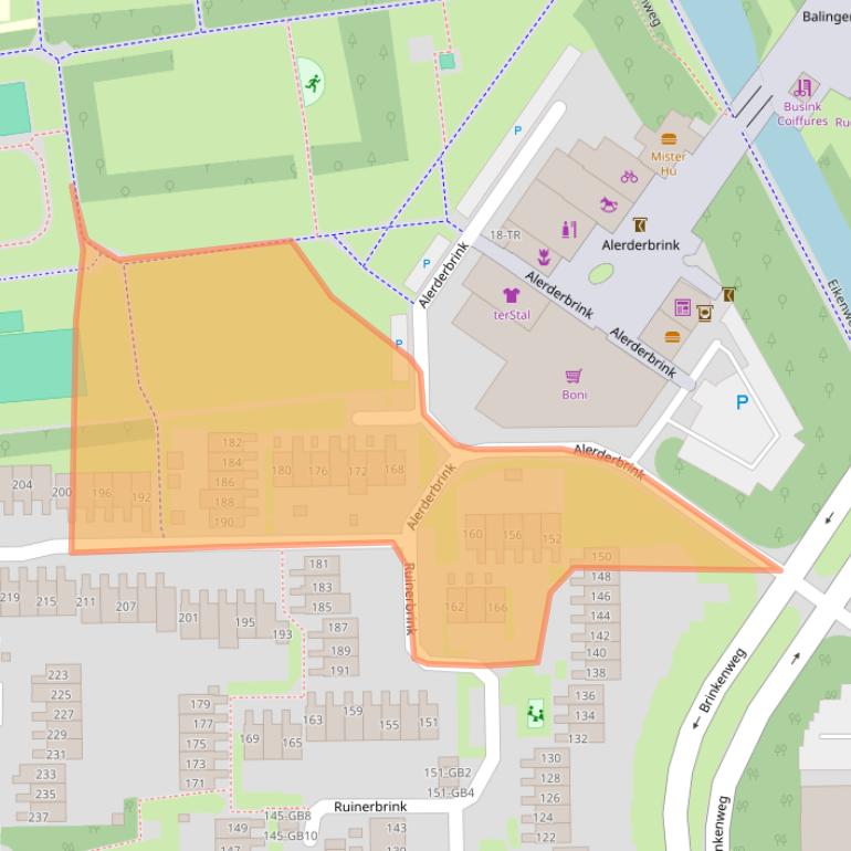 Kaart van postcodegebied 7812RM.