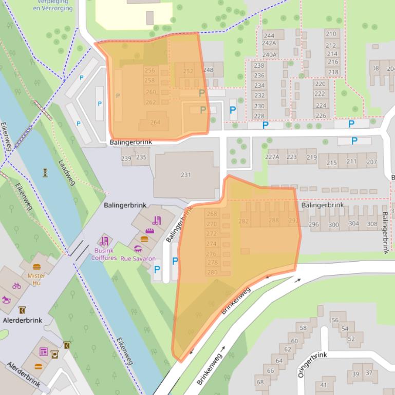 Kaart van postcodegebied 7812SR.
