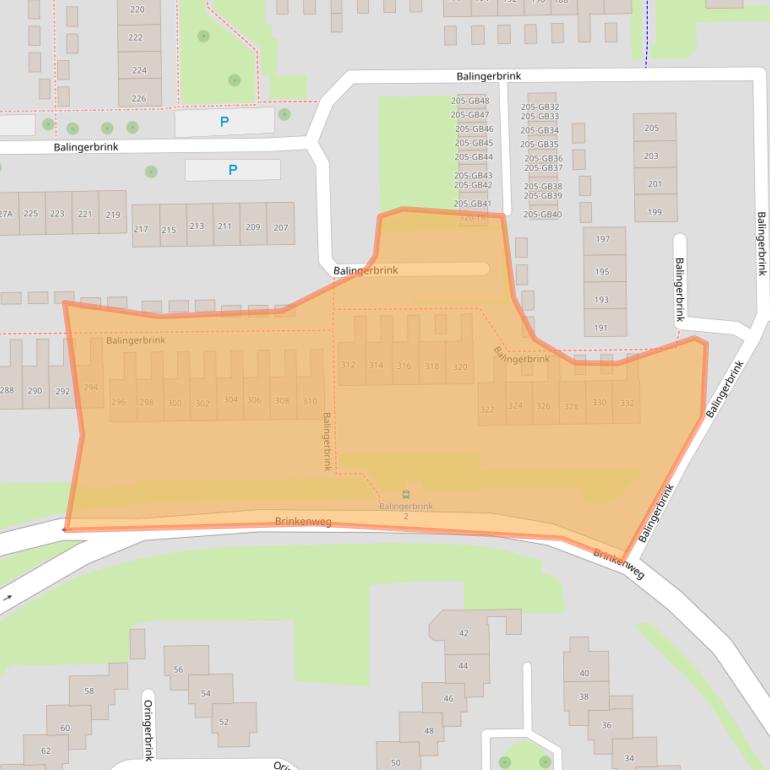 Kaart van postcodegebied 7812ST.