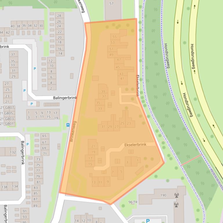 Kaart van postcodegebied 7812VS.
