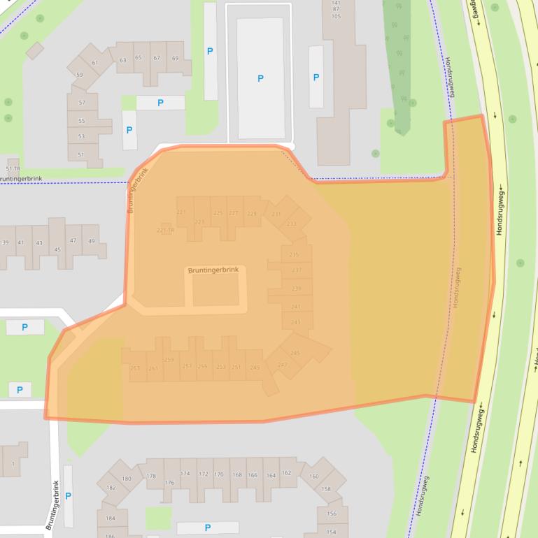 Kaart van postcodegebied 7812VW.