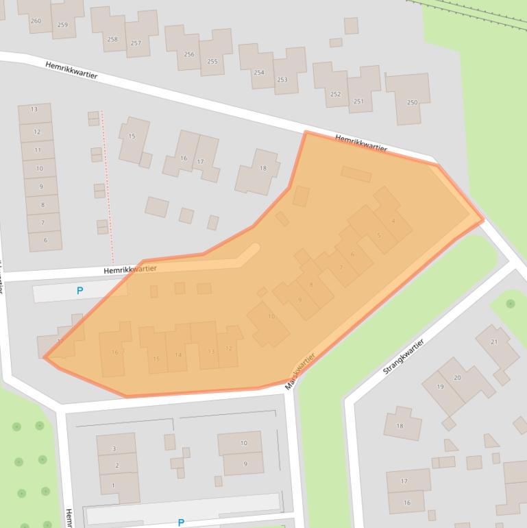 Kaart van postcodegebied 7813AL.