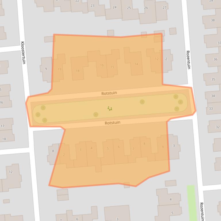 Kaart van postcodegebied 7813BG.