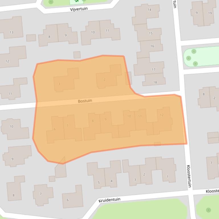 Kaart van postcodegebied 7813BR.