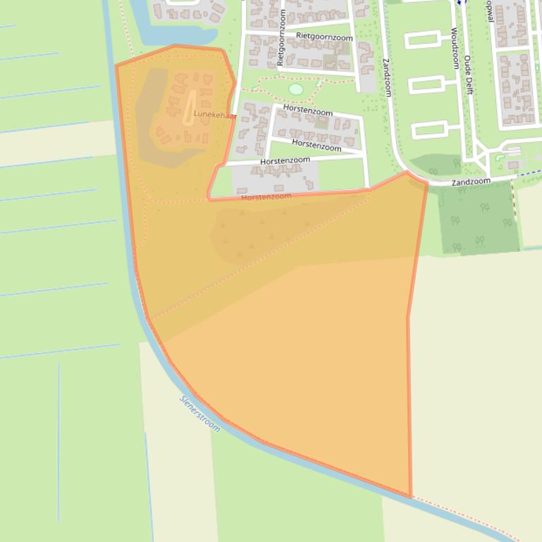 Kaart van postcodegebied 7813DJ.