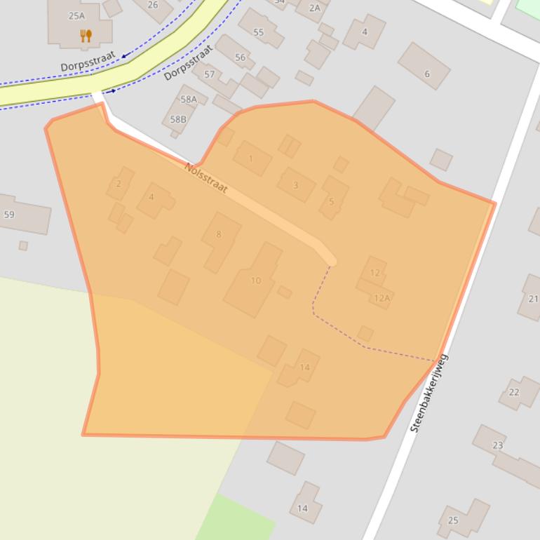 Kaart van postcodegebied 7814RD.