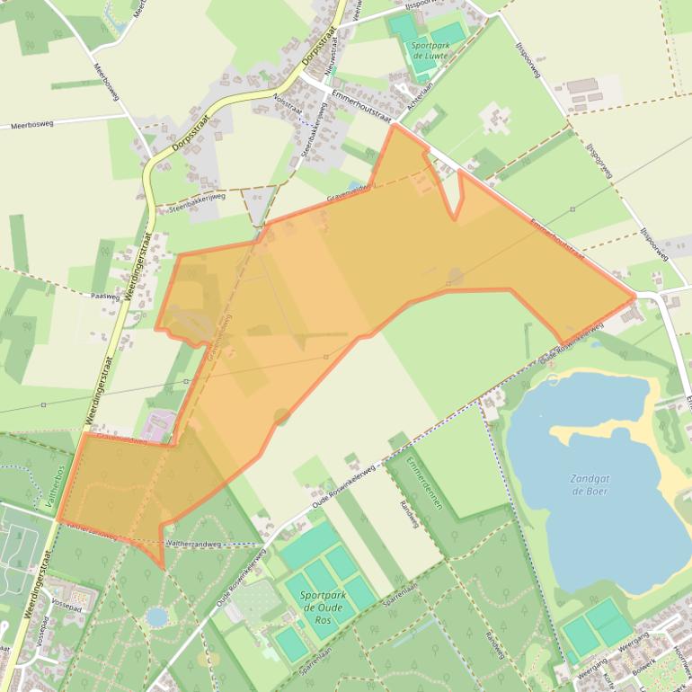 Kaart van postcodegebied 7814RN.