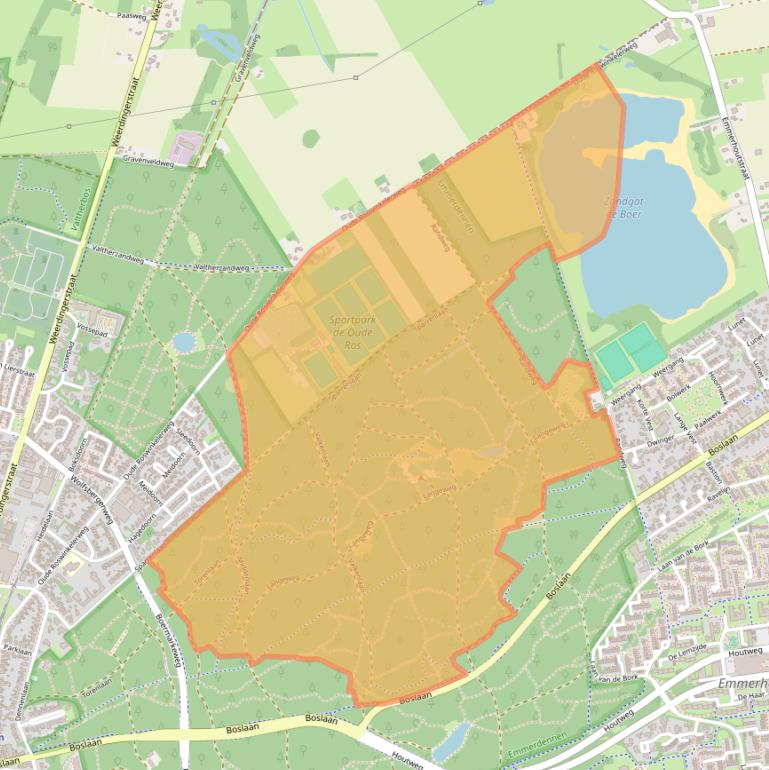 Kaart van postcodegebied 7814RT.