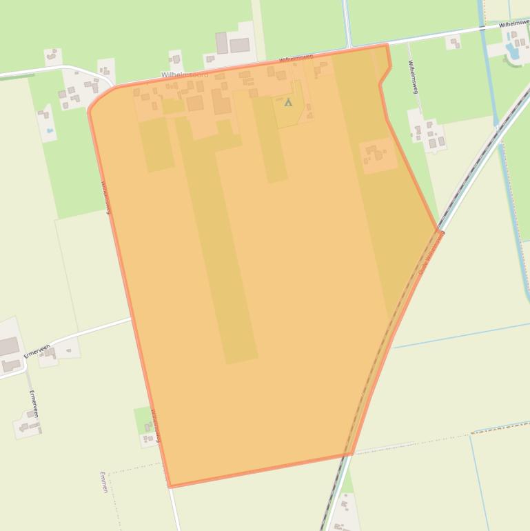 Kaart van postcodegebied 7814VD.