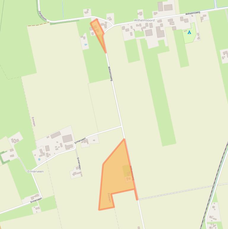 Kaart van postcodegebied 7814VE.