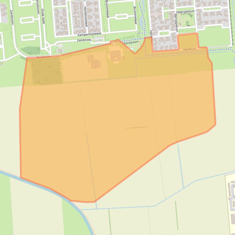 Kaart van postcodegebied 7814VH.