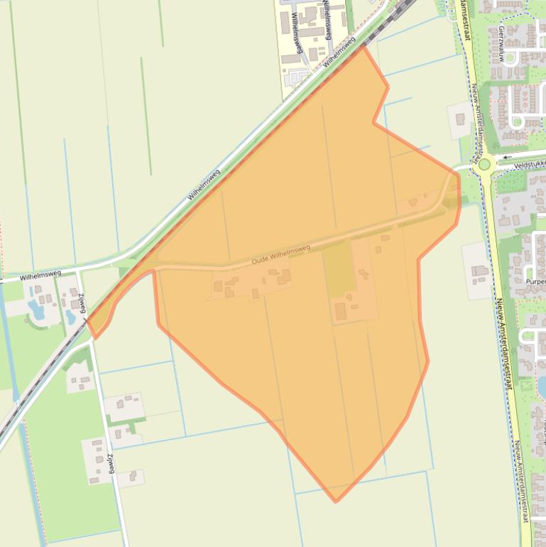 Kaart van postcodegebied 7814VN.