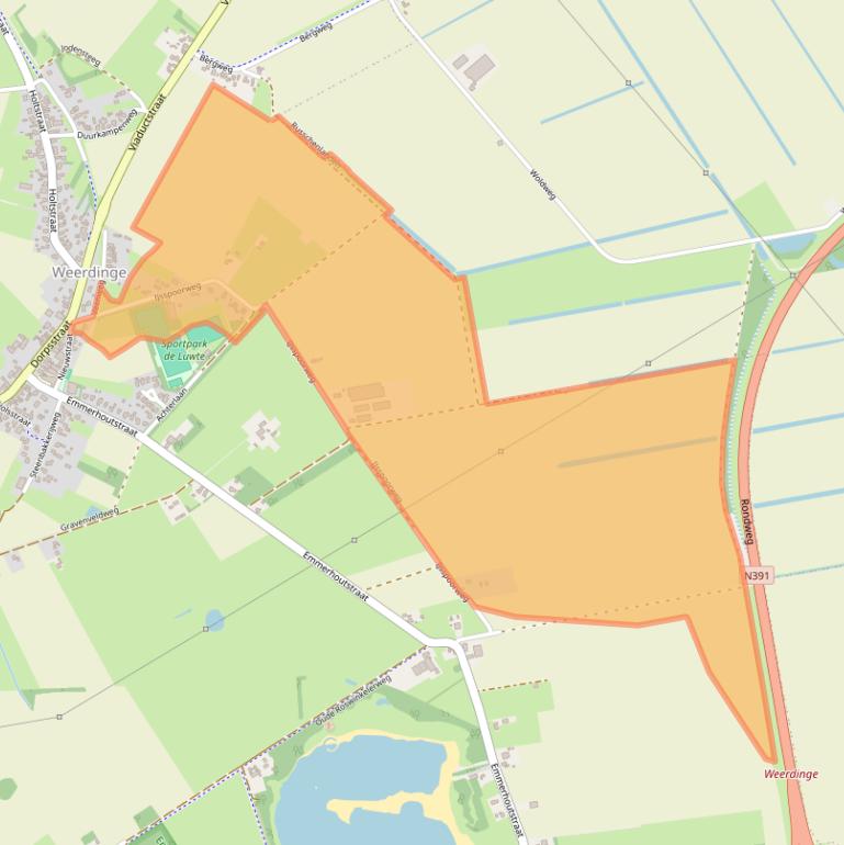 Kaart van postcodegebied 7814XA.