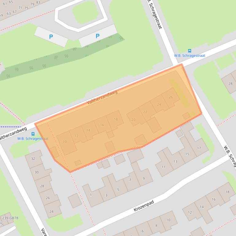 Kaart van postcodegebied 7815AV.