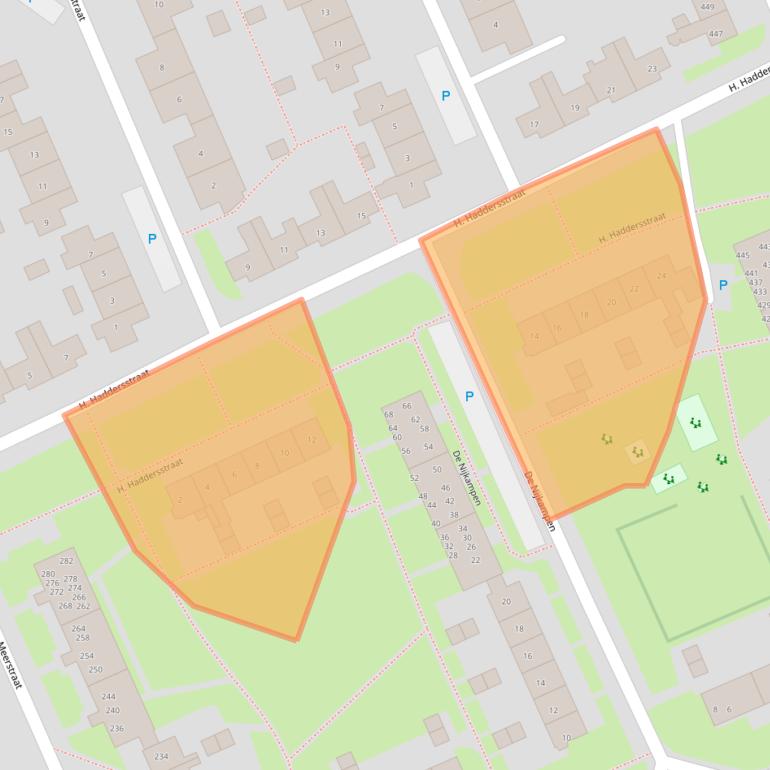 Kaart van postcodegebied 7815EH.