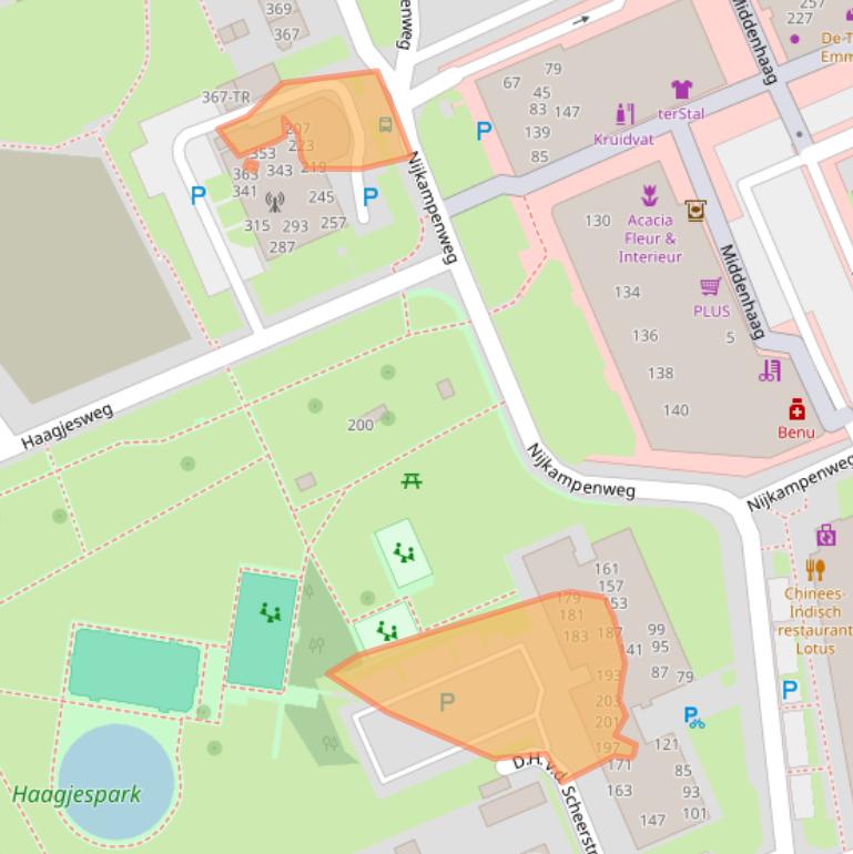 Kaart van postcodegebied 7815GJ.