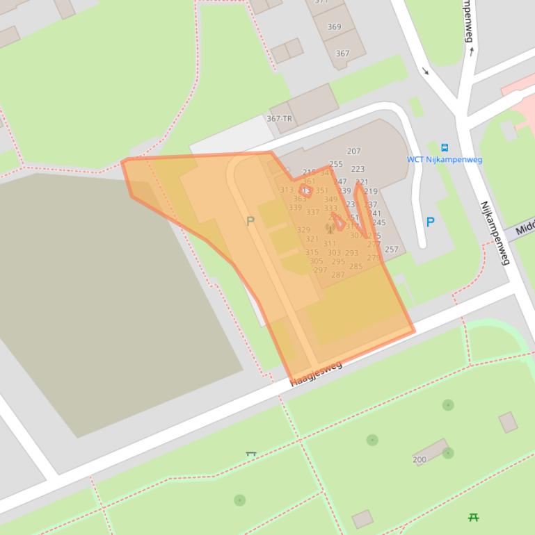 Kaart van postcodegebied 7815GL.