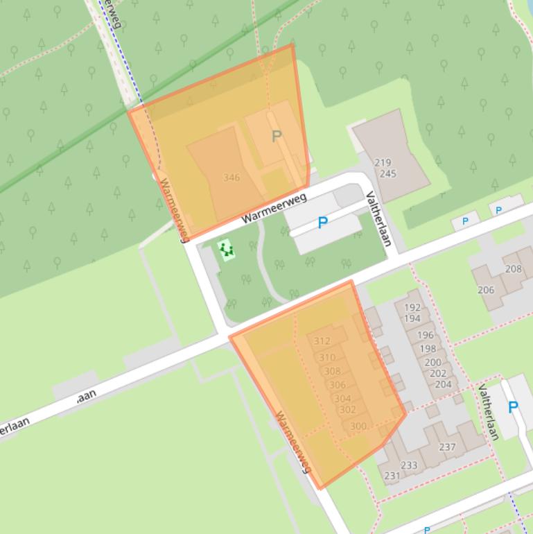 Kaart van postcodegebied 7815HT.