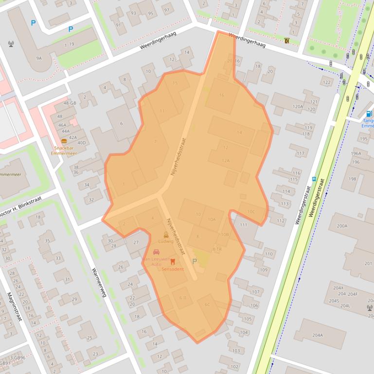 Kaart van postcodegebied 7815HV.