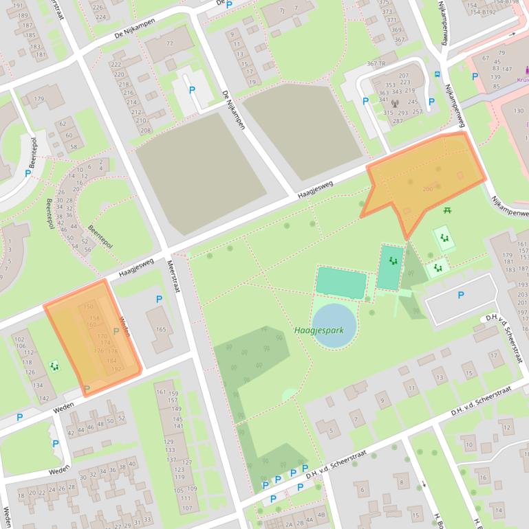 Kaart van postcodegebied 7815LP.