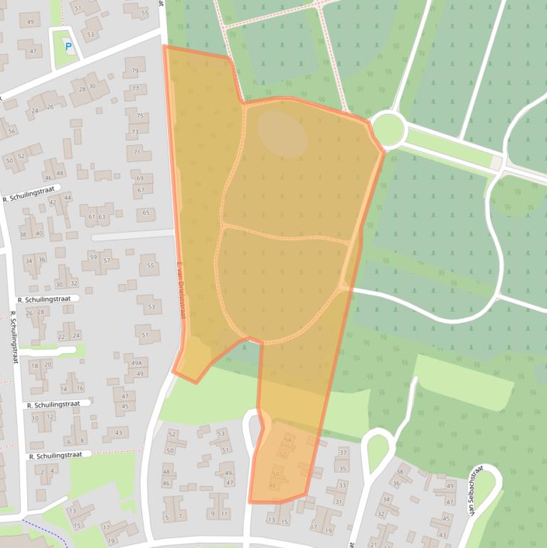 Kaart van postcodegebied 7815ND.