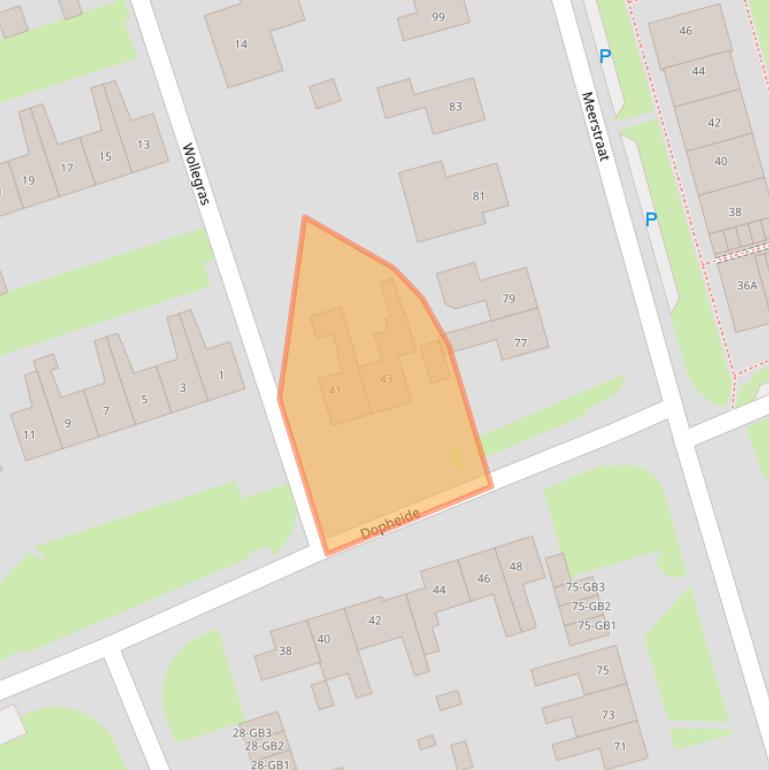 Kaart van postcodegebied 7815PN.