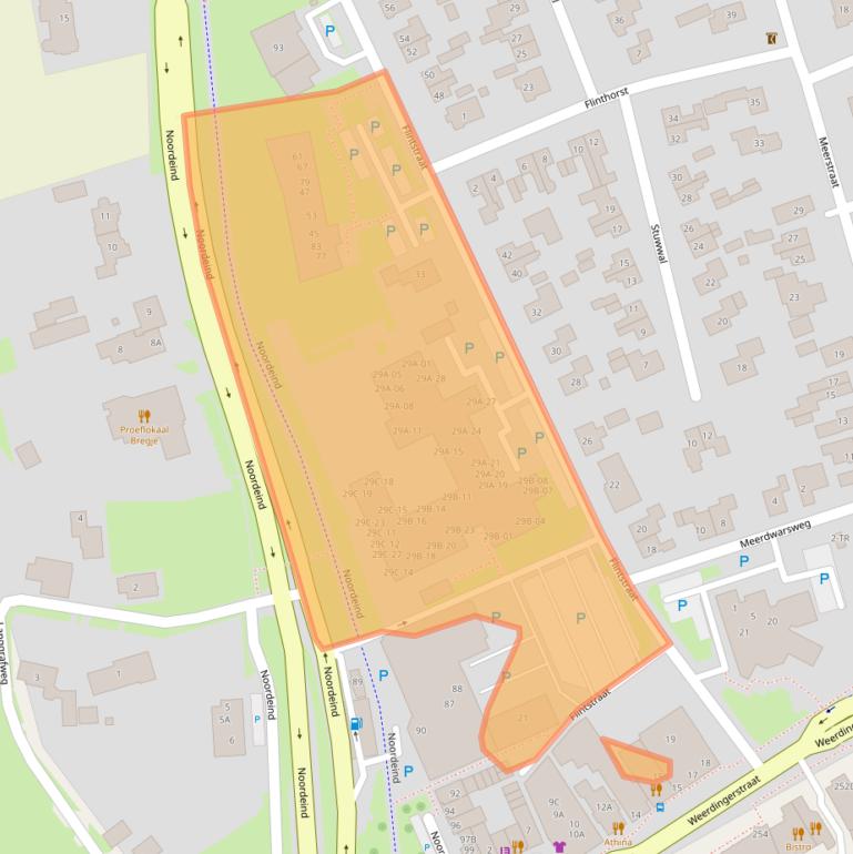 Kaart van postcodegebied 7815RE.