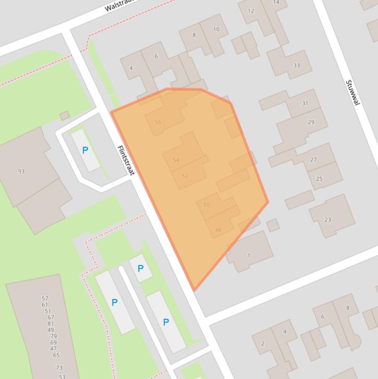 Kaart van postcodegebied 7815RH.