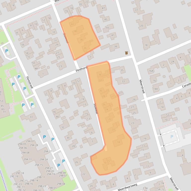 Kaart van postcodegebied 7815RL.