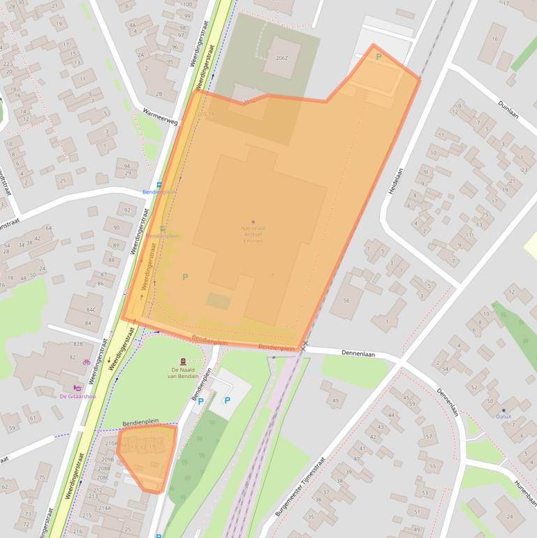 Kaart van postcodegebied 7815SM.