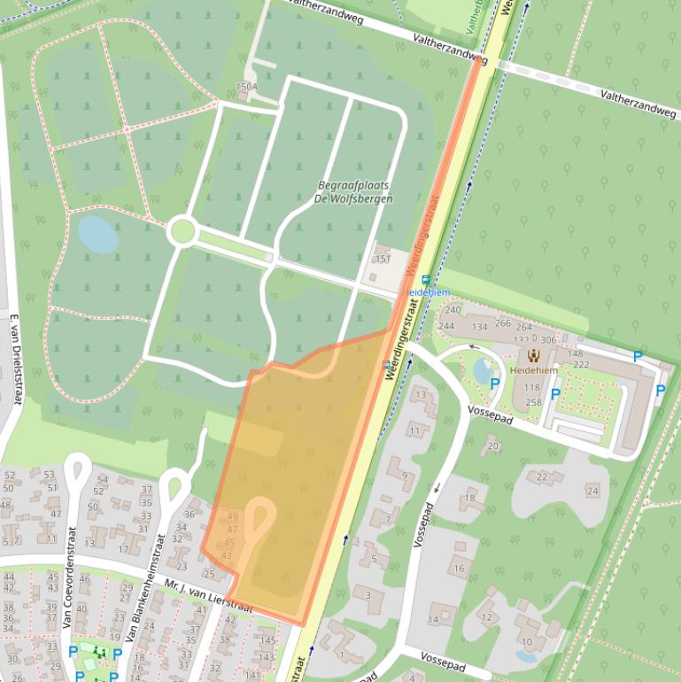 Kaart van postcodegebied 7815SP.