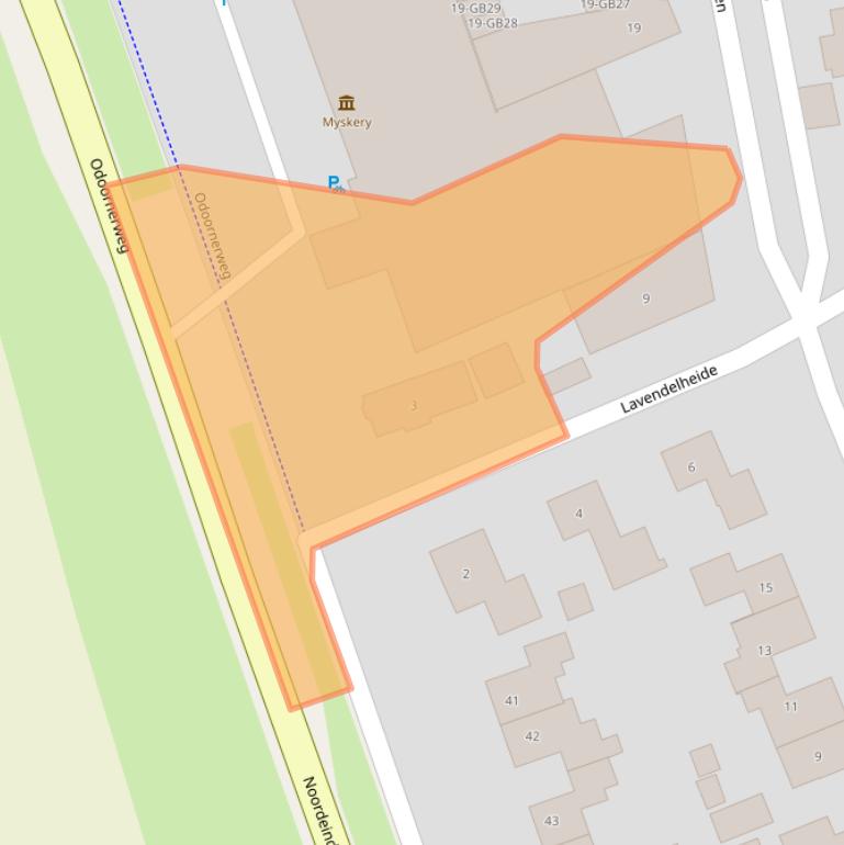 Kaart van postcodegebied 7815TC.