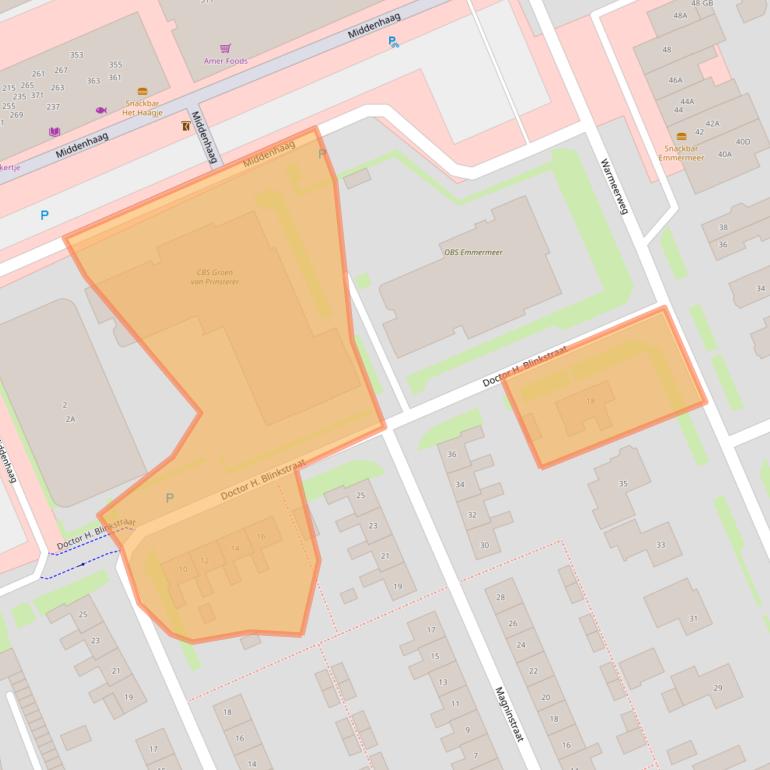 Kaart van postcodegebied 7815VH.