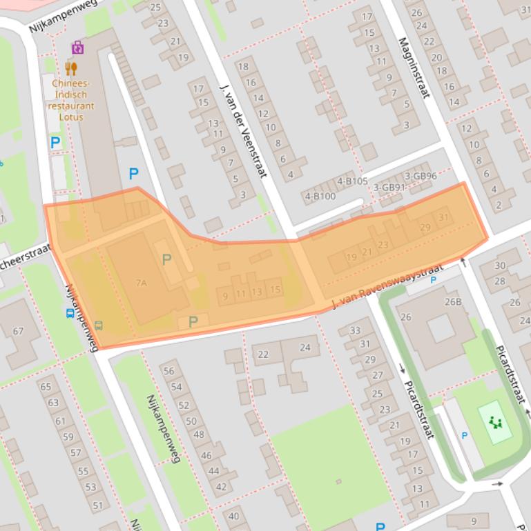 Kaart van postcodegebied 7815VM.