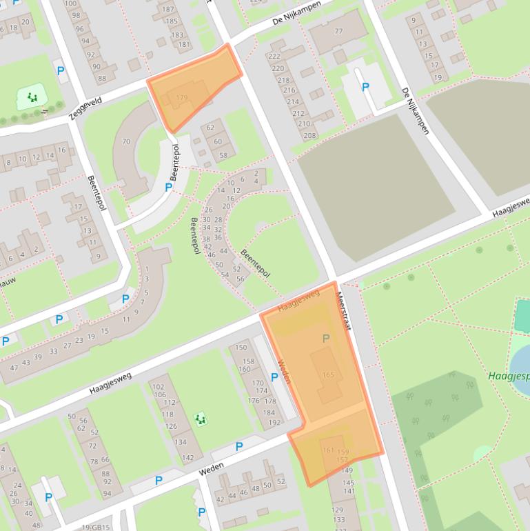 Kaart van postcodegebied 7815XD.