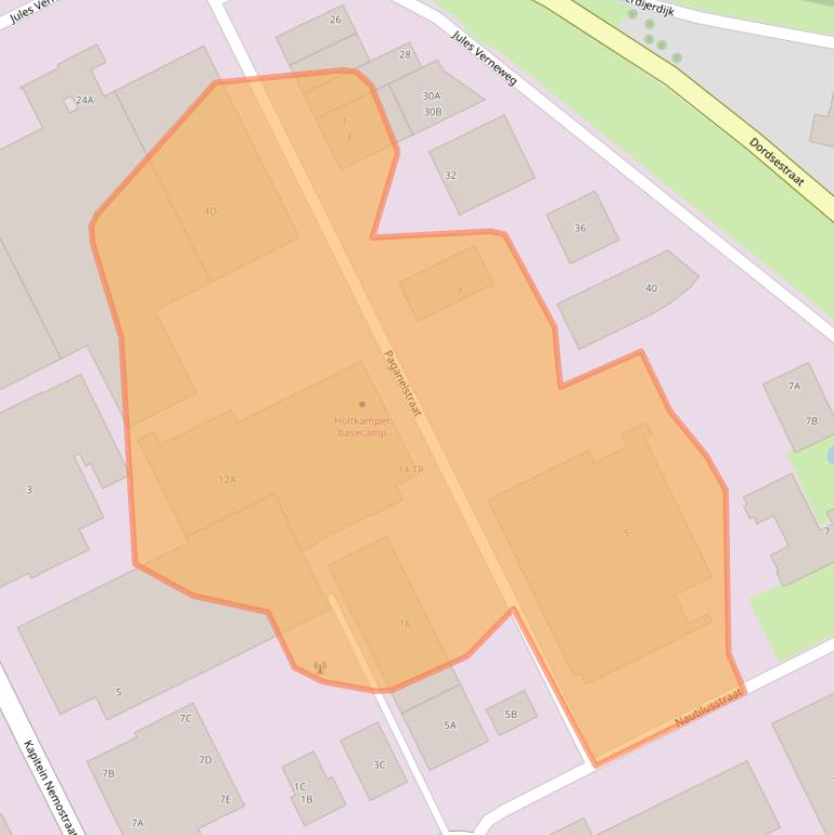 Kaart van postcodegebied 7821AA.