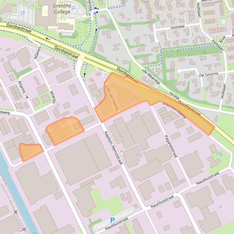 Kaart van postcodegebied 7821AD.