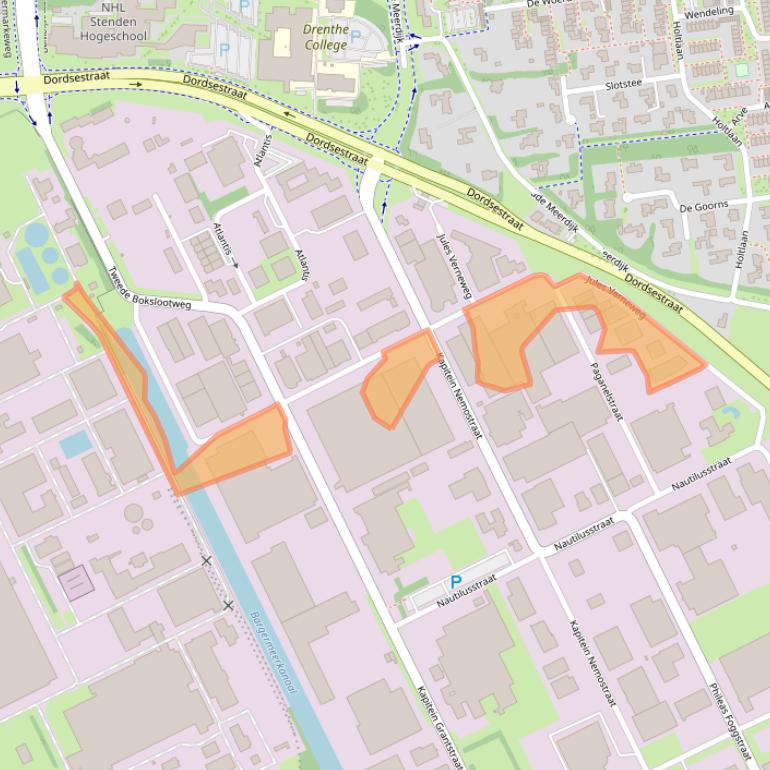 Kaart van postcodegebied 7821AE.