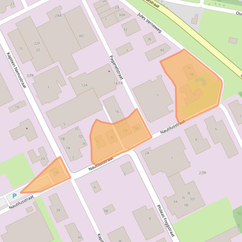 Kaart van postcodegebied 7821AG.