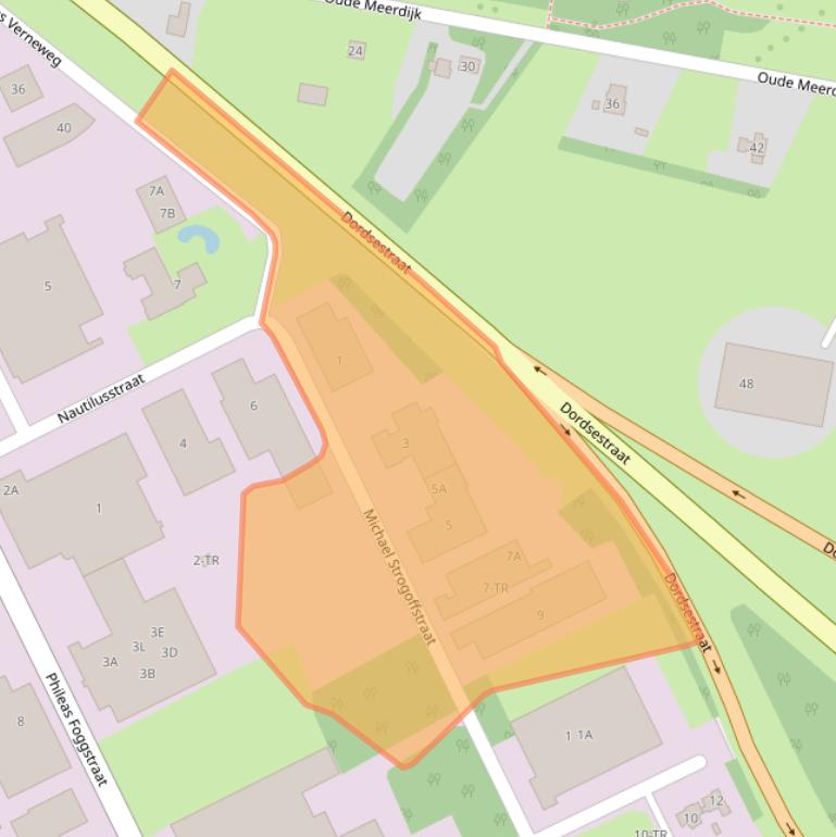 Kaart van postcodegebied 7821AL.